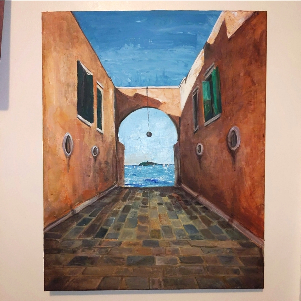 Original Painting, Venice, Italy